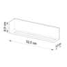 Kinkiet ceramiczny VEGA SOLLUX SL.0006