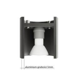 Plafon ORBIS 1 biały SOLLUX SL.0021