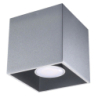 Plafon QUAD 1 szary SOLLUX SL.0024