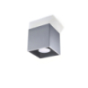 Plafon QUAD 1 szary SOLLUX SL.0024