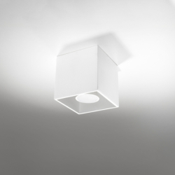 Plafon QUAD 1 biały SOLLUX SL.0027