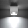 Plafon QUAD 1 biały SOLLUX SL.0027