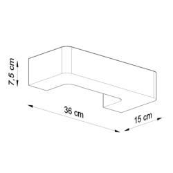 Kinkiet ceramiczny MAGNET SOLLUX SL.0034