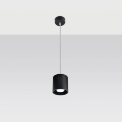 Lampa wisząca ORBIS 1 czarny SOLLUX SL.0051