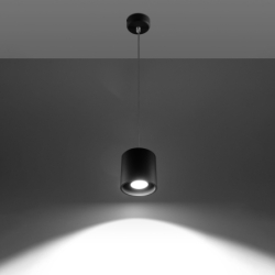 Lampa wisząca ORBIS 1 czarny SOLLUX SL.0051