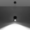 Lampa wisząca ORBIS 1 czarny SOLLUX SL.0051