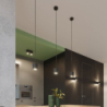 Lampa wisząca ORBIS 1 czarny SOLLUX SL.0051
