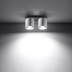 Plafon ORBIS 2 biały SOLLUX SL.0056
