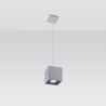 Lampa wisząca QUAD 1 szary SOLLUX SL.0061