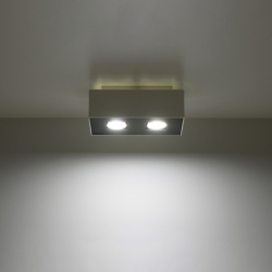 Plafon MONO 2 biały SOLLUX SL.0067