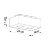Plafon MONO 2 biały SOLLUX SL.0067