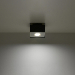 Plafon MONO 1 czarny SOLLUX SL.0070