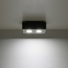 Plafon MONO 2 czarny SOLLUX SL.0071