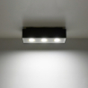 Plafon MONO 3 czarny SOLLUX SL.0072