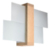 Kinkiet FENIKS 1 naturalne drewno SOLLUX SL.0077
