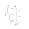 Kinkiet FENIKS 1 naturalne drewno SOLLUX SL.0077