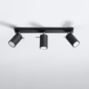 Plafon RING 3L czarny SOLLUX SL.0093
