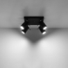 Plafon RING 4 czarny SOLLUX SL.0094