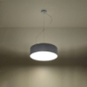 Lampa wisząca ARENA 35 szara SOLLUX SL.0116