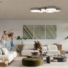 Lampa wisząca ARENA 35 szara SOLLUX SL.0116
