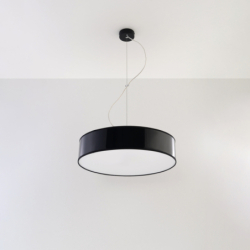 Lampa wisząca ARENA 45 czarna SOLLUX SL.0118