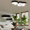 Lampa wisząca ARENA 45 czarna SOLLUX SL.0118