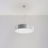 Lampa wisząca ARENA 45 szara SOLLUX SL.0119
