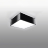 Plafon HORUS 25 czarny SOLLUX SL.0142