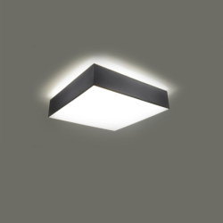 Plafon HORUS 25 szary SOLLUX SL.0143