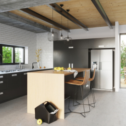 Lampa wisząca ANATA czarna SOLLUX SL.0146
