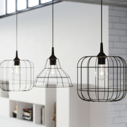 Lampa wisząca ANATA czarna SOLLUX SL.0146