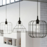Lampa wisząca ANATA czarna SOLLUX SL.0146