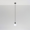 Lampa wisząca EDISON czarna SOLLUX SL.0152