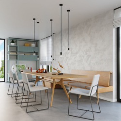 Lampa wisząca EDISON czarna SOLLUX SL.0152