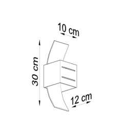 Kinkiet LORETO biały SOLLUX SL.0203