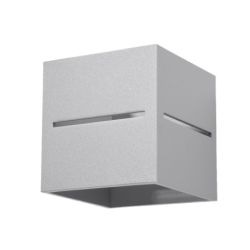 Kinkiet LOBO szary SOLLUX SL.0205