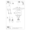 Plafon LOBO czarny SOLLUX SL.0207