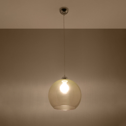 Lampa wisząca BALL szampański SOLLUX SL.0249