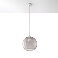 Lampa wisząca BALL grafit SOLLUX SL.0250