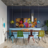 Lampa wisząca BALL grafit SOLLUX SL.0250