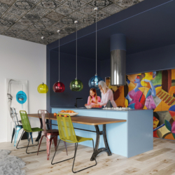 Lampa wisząca BALL grafit SOLLUX SL.0250