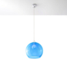 Lampa wisząca BALL błękitna SOLLUX SL.0251