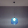 Lampa wisząca BALL błękitna SOLLUX SL.0251