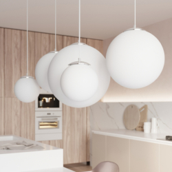 Lampa wisząca UGO 30 chrom SOLLUX SL.0264