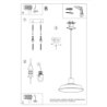 Lampa wisząca AFRA SOLLUX SL.0282
