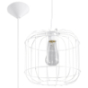 Lampa wisząca CELTA biała SOLLUX SL.0295