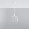 Lampa wisząca CELTA biała SOLLUX SL.0295