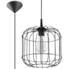 Lampa wisząca CELTA czarna SOLLUX SL.0296