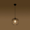 Lampa wisząca CELTA czarna SOLLUX SL.0296