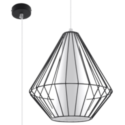 Lampa wisząca DEMI czarna...